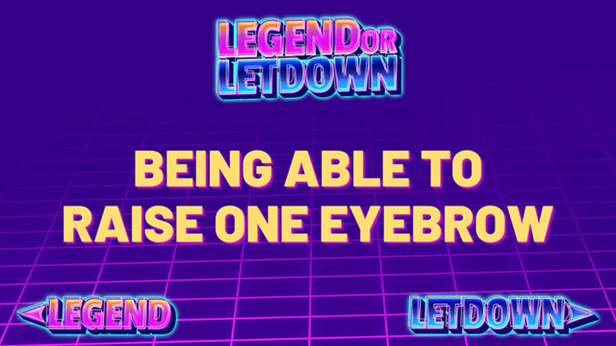 Legend or Letdown image number null